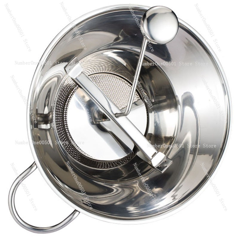 Baby Food Strainer - เครื่องบดอาหารแบบมือหมุน สำหรับทำอาหารเด็ก บด ตำ บดละเอียด พร้อมที่กรอง