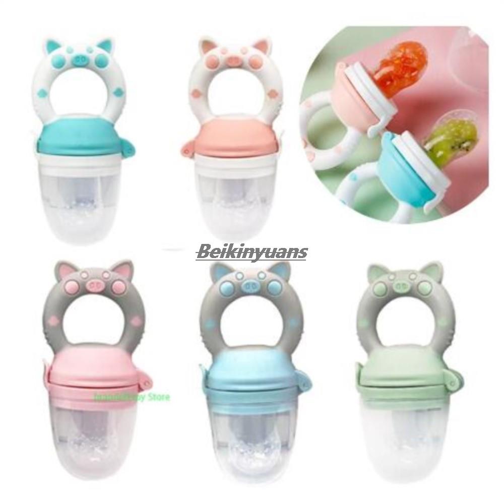 Baby Food Strainer - ทารกแรกเกิด Pacifier Feeder สําหรับทารก Pacifier ซิลิโคนเกรดอาหาร