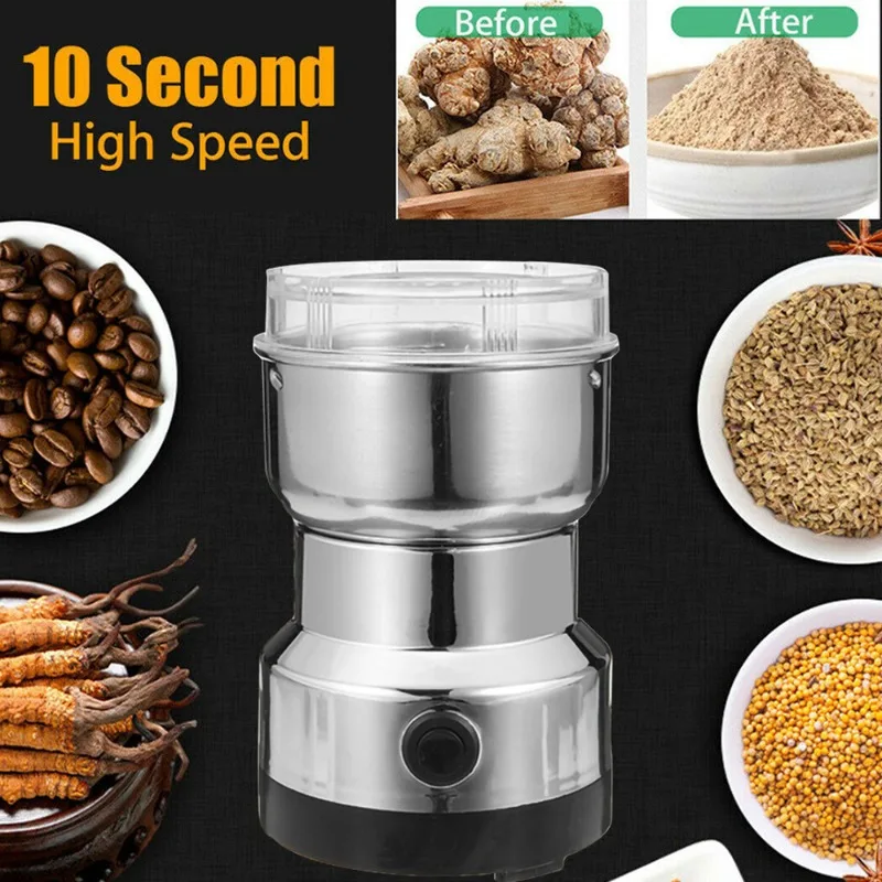 Baby Food Home - เครื่องบดไฟฟ้า 110V-220V สำหรับบ้าน ครัว กาแฟ ธัญพืช