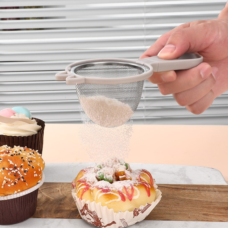 Baby Food Strainer - ที่กรองนมถั่วเหลืองรูปหูแมว ทำจากสแตนเลส 304 ตาข่ายละเอียดพิเศษ ใช้กรองอาหารเสริมเด็ก กรองน้ำผลไม้