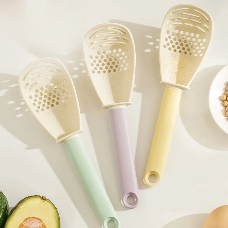 Baby Food Strainer - ที่บดอาหารเด็กอเนกประสงค์ ช้อนบดมันฝรั่ง ที่บดอาหารในครัวเรือน ที่กรองและตักอาหารเสริมสำหรับเด็กทารก