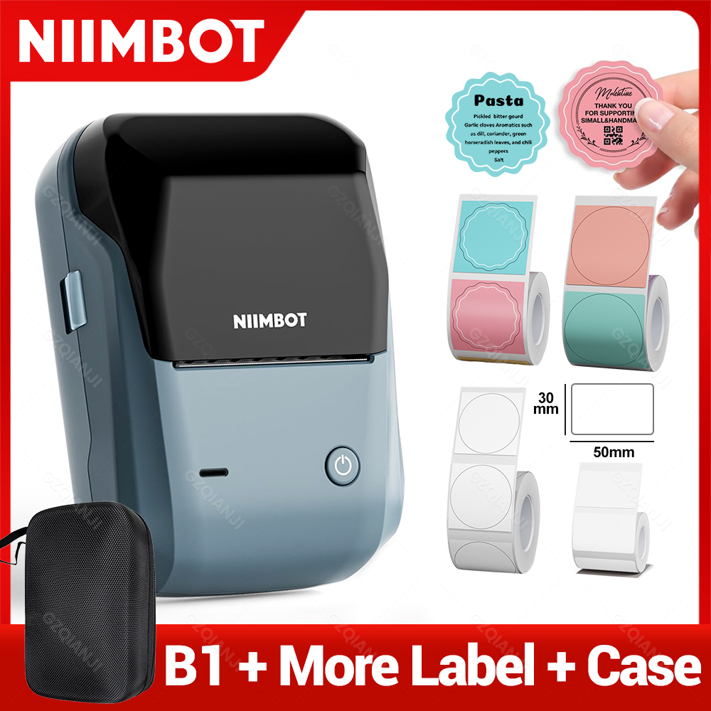 Baby Food Label - Niimbot B1 MINI LABEL เครื่องพิมพ์ความร้อนแบบพกพา Self-Adhesive