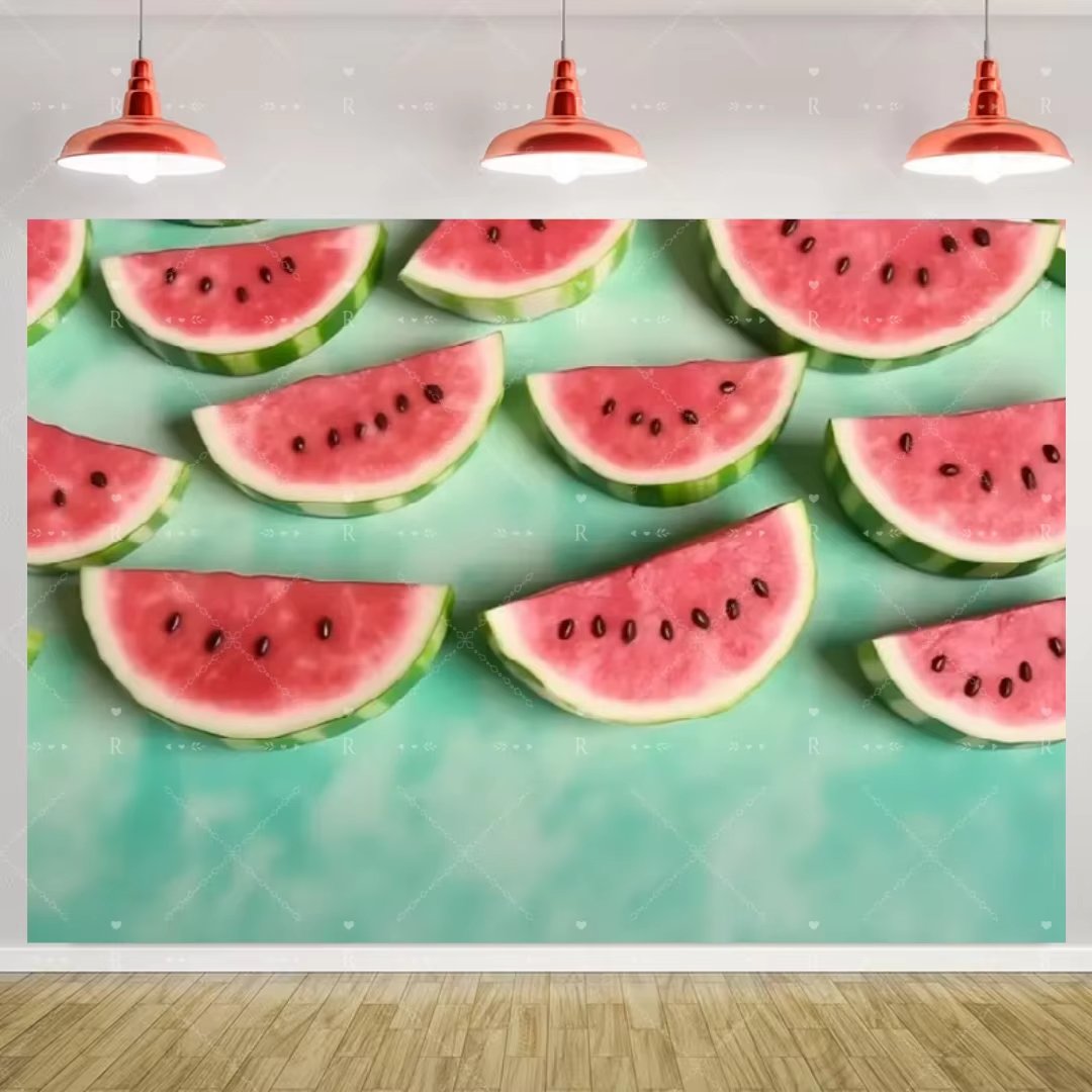    การ์ตูนธีมแตงโมตกแต่งงานเล - Baby Food Fruits บทวิจารณ์และราคา