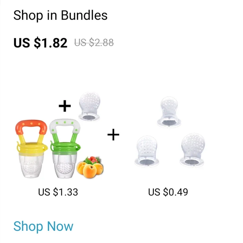 อาหารสด Nibbler เด็ก Pacifiers - Baby Food Strainer บทวิจารณ์และราคา