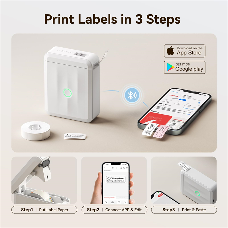 NIIMBOT D110 เครื่องพิมพ์ฉลากค - Baby Food Label บทวิจารณ์และราคา