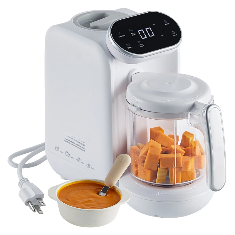 เครื่องทำอาหารเด็ก 430 วัตต์ พ - Baby Food Maker And Steamer บทวิจารณ์และราคา