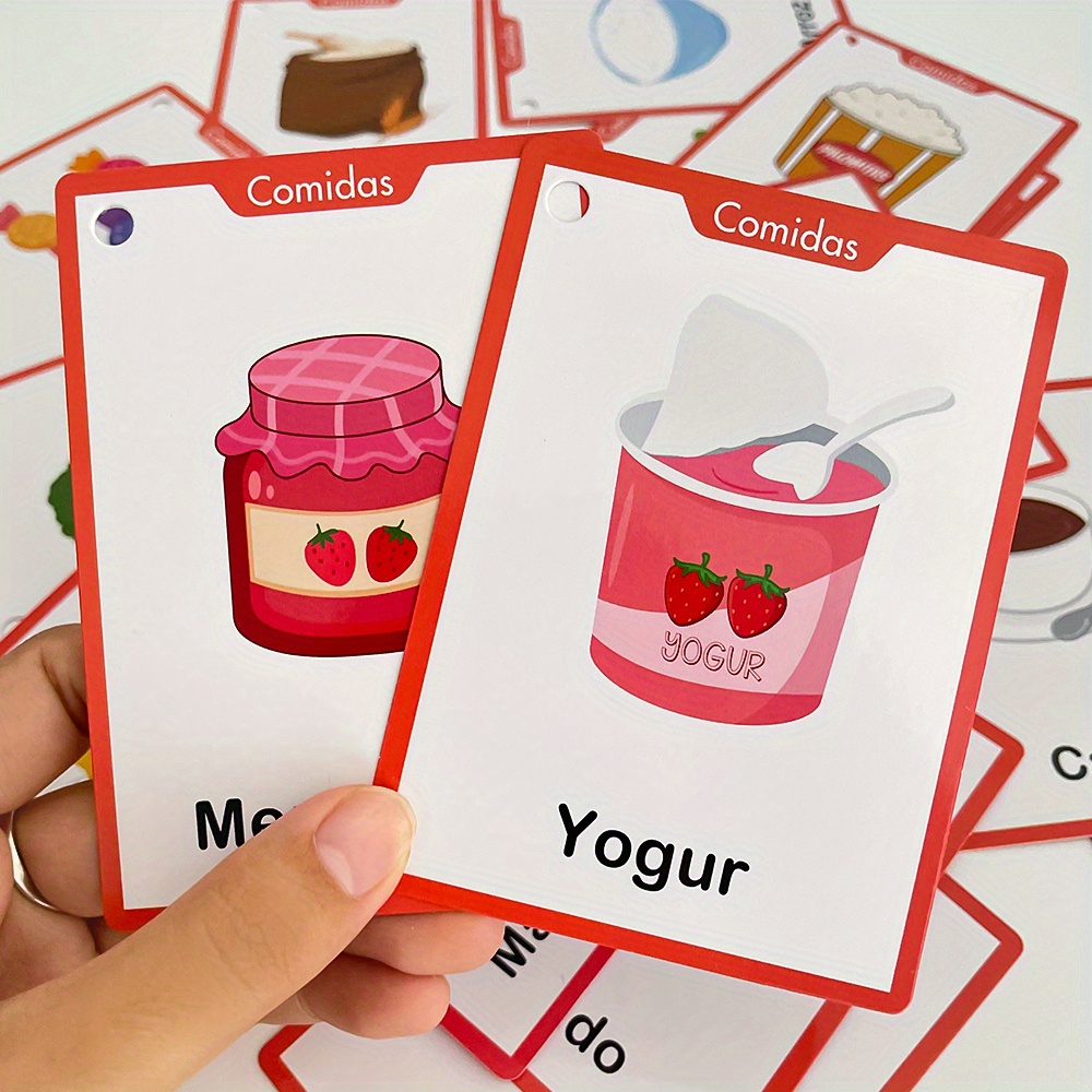การ์ดคำศัพท์ภาษาสเปน 4 หัวข้อ  - Baby Food Fruits บทวิจารณ์และราคา