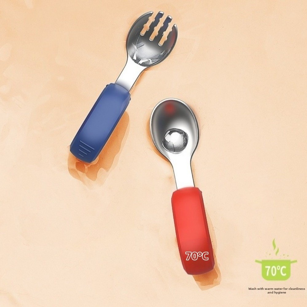 ชุดช้อนซิลิโคนสำหรับเด็ก ด้ามจ - Self Feed Spoon บทวิจารณ์และราคา