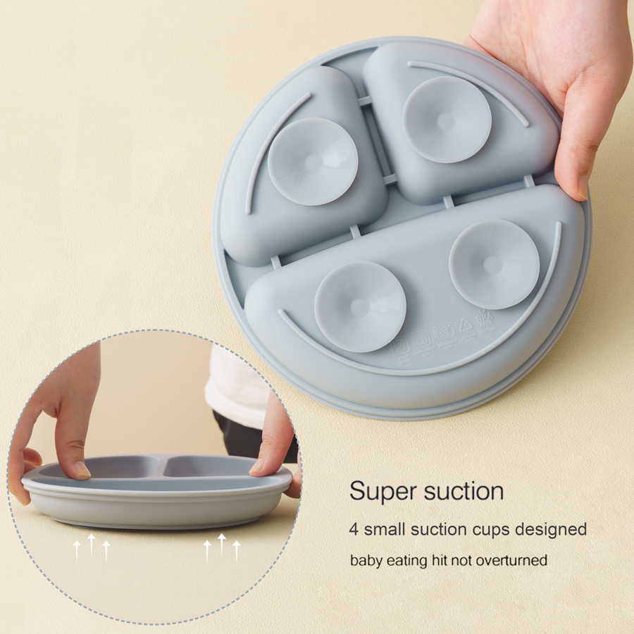 5 ชิ้นเด็กซิลิโคนชุดให้อาหารรอ - Baby Food Utensils บทวิจารณ์และราคา