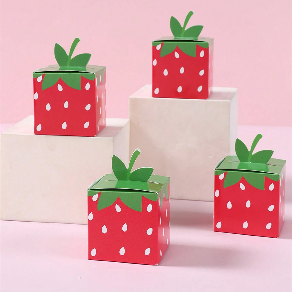 10 ชิ้นผลไม้หวานสตรอเบอร์รี่ธี - Baby Food Fruits บทวิจารณ์และราคา