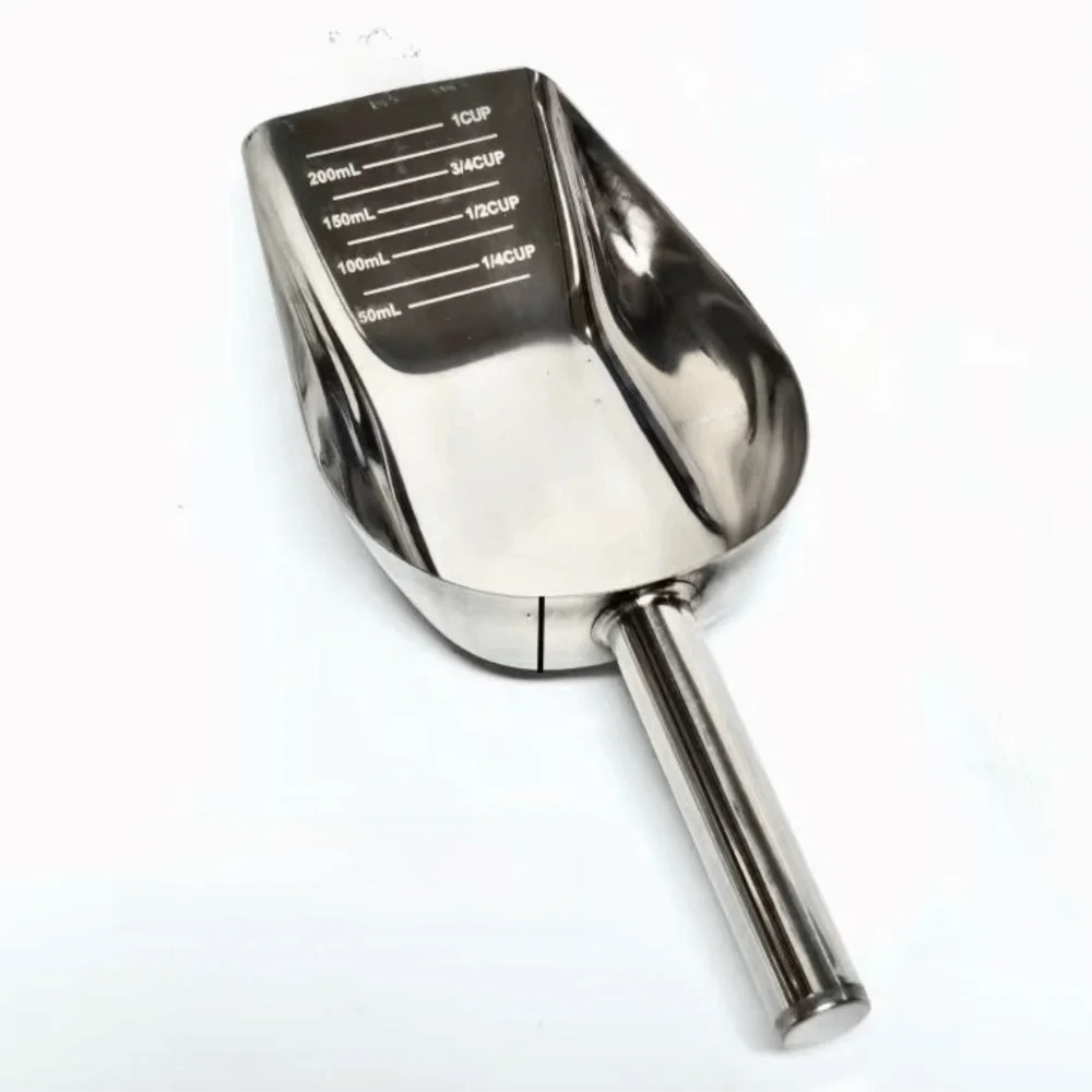 ที่ตักอาหารสัตว์เลี้ยงสแตนเลสด - Self Feed Spoon บทวิจารณ์และราคา