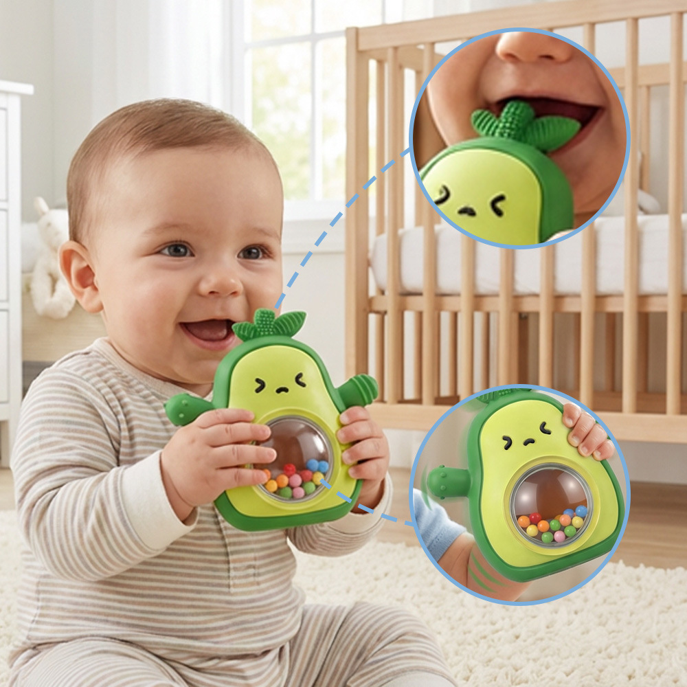 ยางกัดอะโวคาโดสำหรับเด็ก ทำจาก - Baby Food Bites บทวิจารณ์และราคา