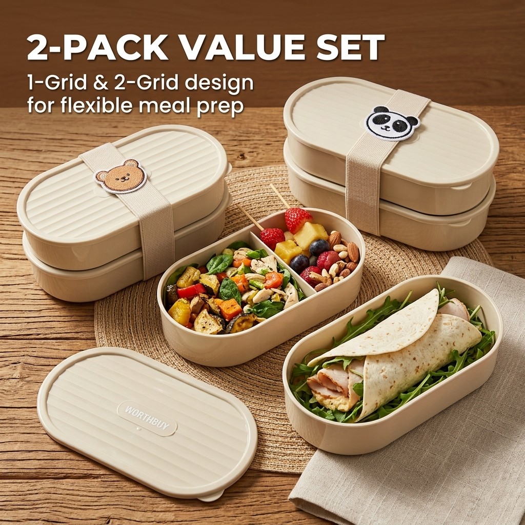 ชุดกล่องอาหารกลางวันเด็ก 2 ชิ้ - Baby Food Fruits บทวิจารณ์และราคา