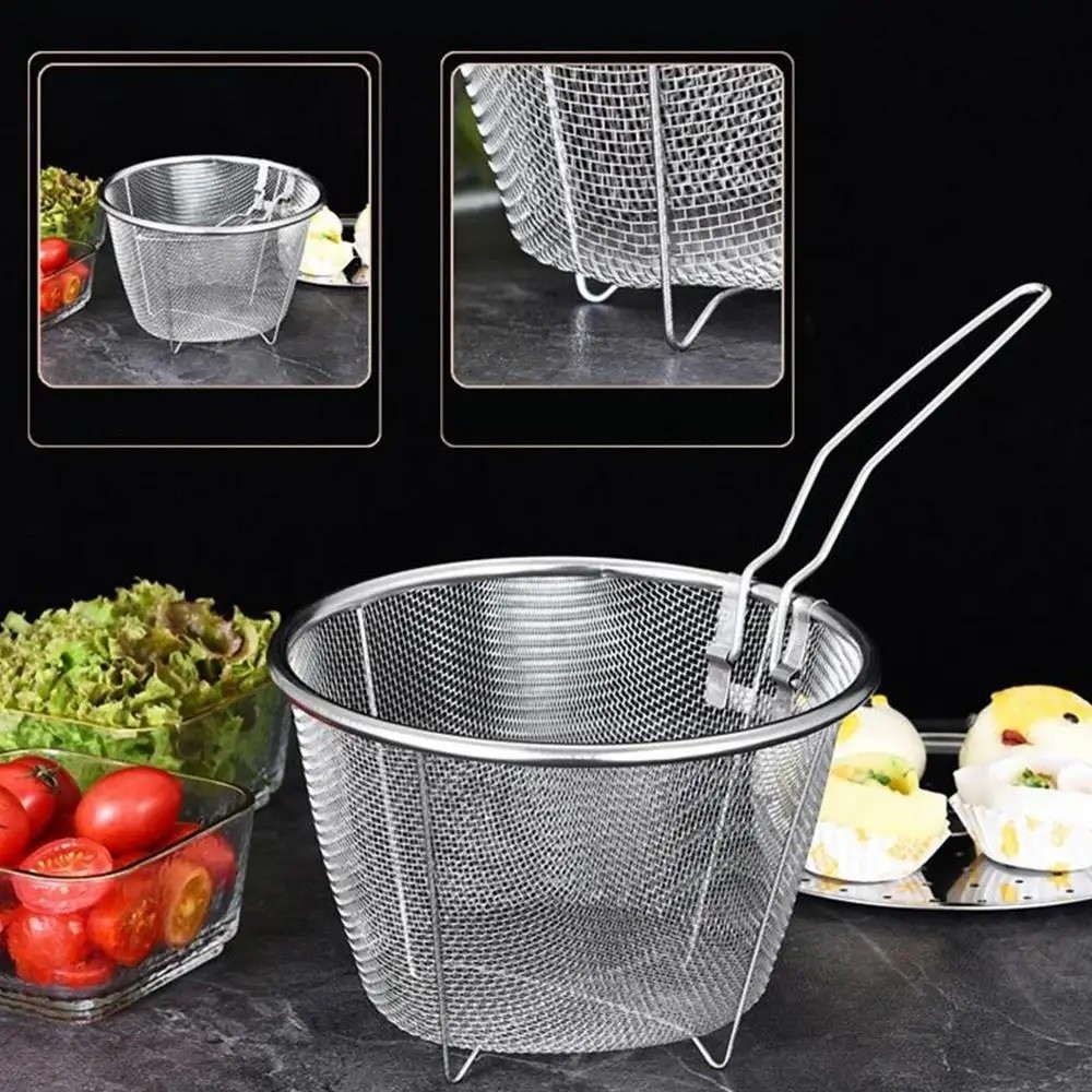 ตะกร้ากรองน้ำมันทอดสแตนเลสทนทา - Baby Food Strainer บทวิจารณ์และราคา