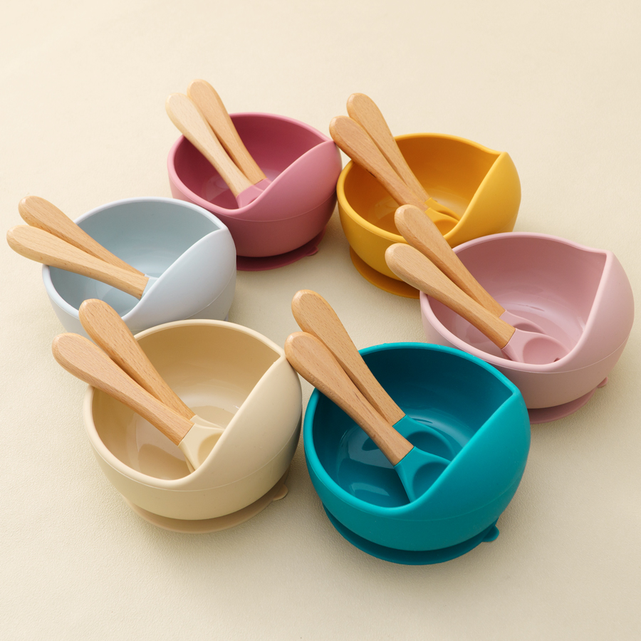 Mamaplan 3 ชิ้นเด็กซิลิโคนชุดใ - Baby Food Utensils บทวิจารณ์และราคา