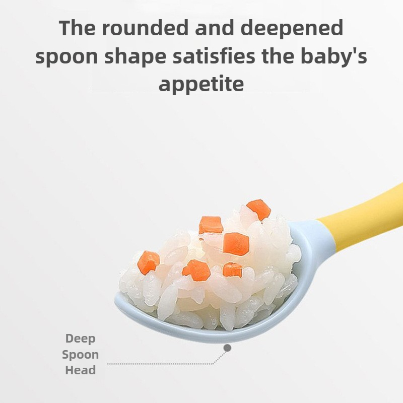 ช้อนซิลิโคนงอได้สำหรับเด็กทารก - Baby Food Utensils บทวิจารณ์และราคา