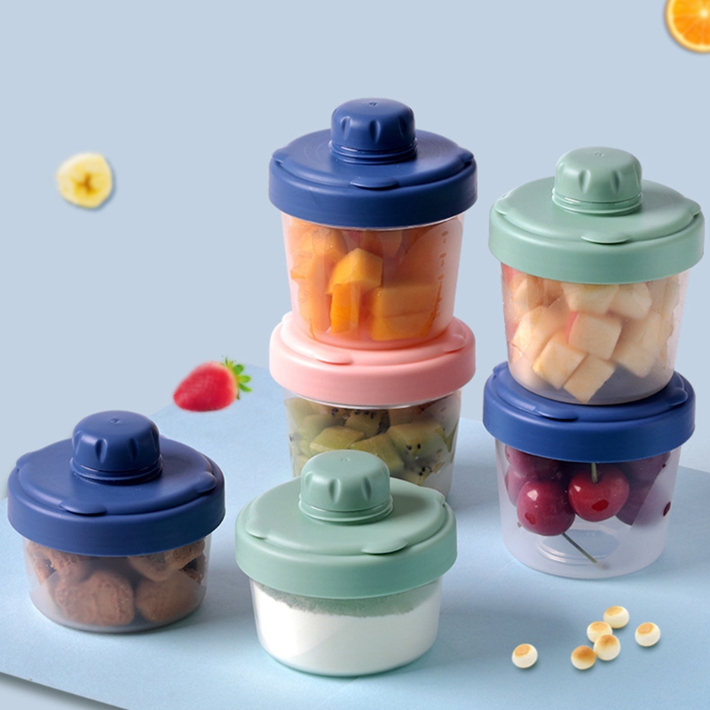 60ml/120ml กล่องเก็บนมผง 3 ชั้ - Baby Food Equipment บทวิจารณ์และราคา