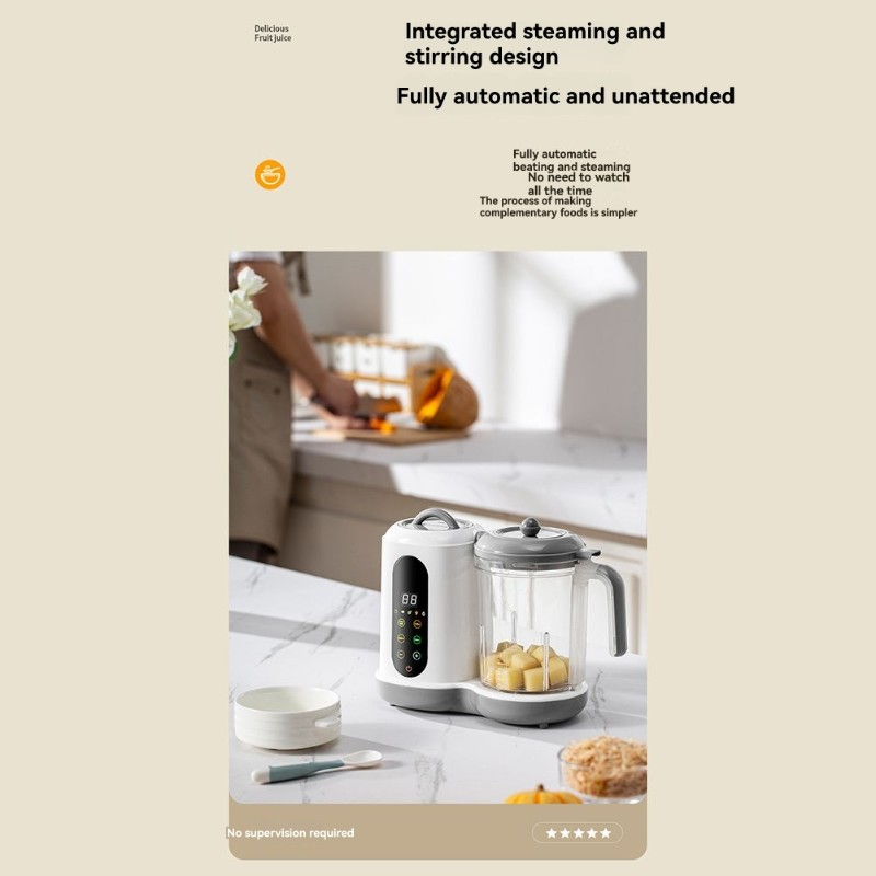CKFAM-เครื่องทำอาหารเด็กอัตโนม - Baby Food Maker And Steamer บทวิจารณ์และราคา
