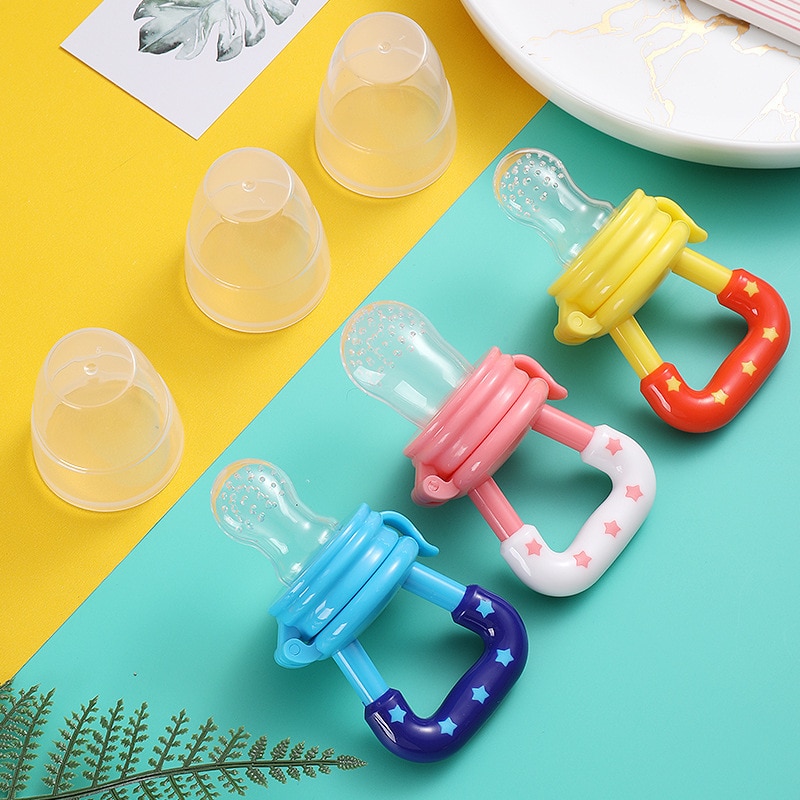 3ชิ้นซิลิโคนกัดสำหรับเด็กผลไม้ - Baby Food Bites บทวิจารณ์และราคา