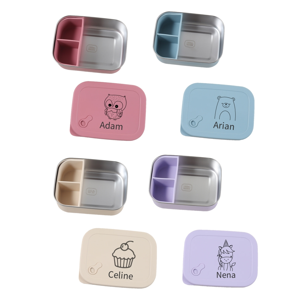 กล่องอาหารกลางวันเด็กซิลิโคนขน - Baby Food Utensils บทวิจารณ์และราคา