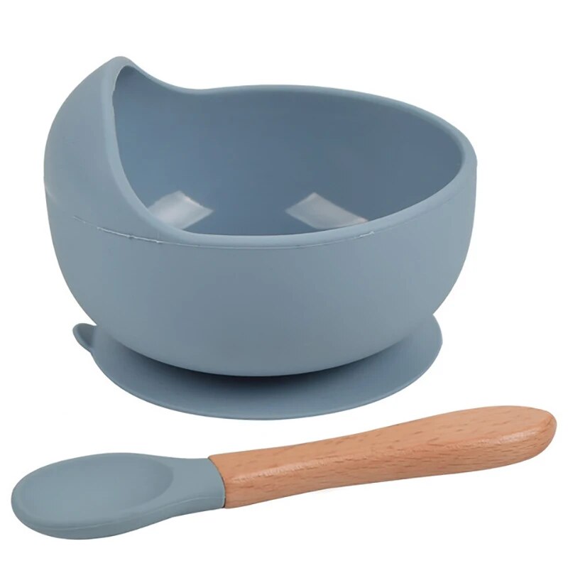 2ชิ้นอุปกรณ์บนโต๊ะอาหารชามป้อน - Baby Food Utensils บทวิจารณ์และราคา