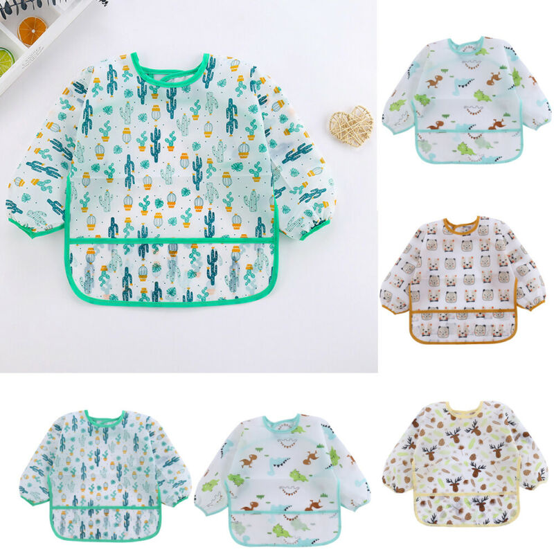 ผ้ากันเปื้อนเด็กใหม่น่ารักเด็ก - Baby Food Equipment บทวิจารณ์และราคา