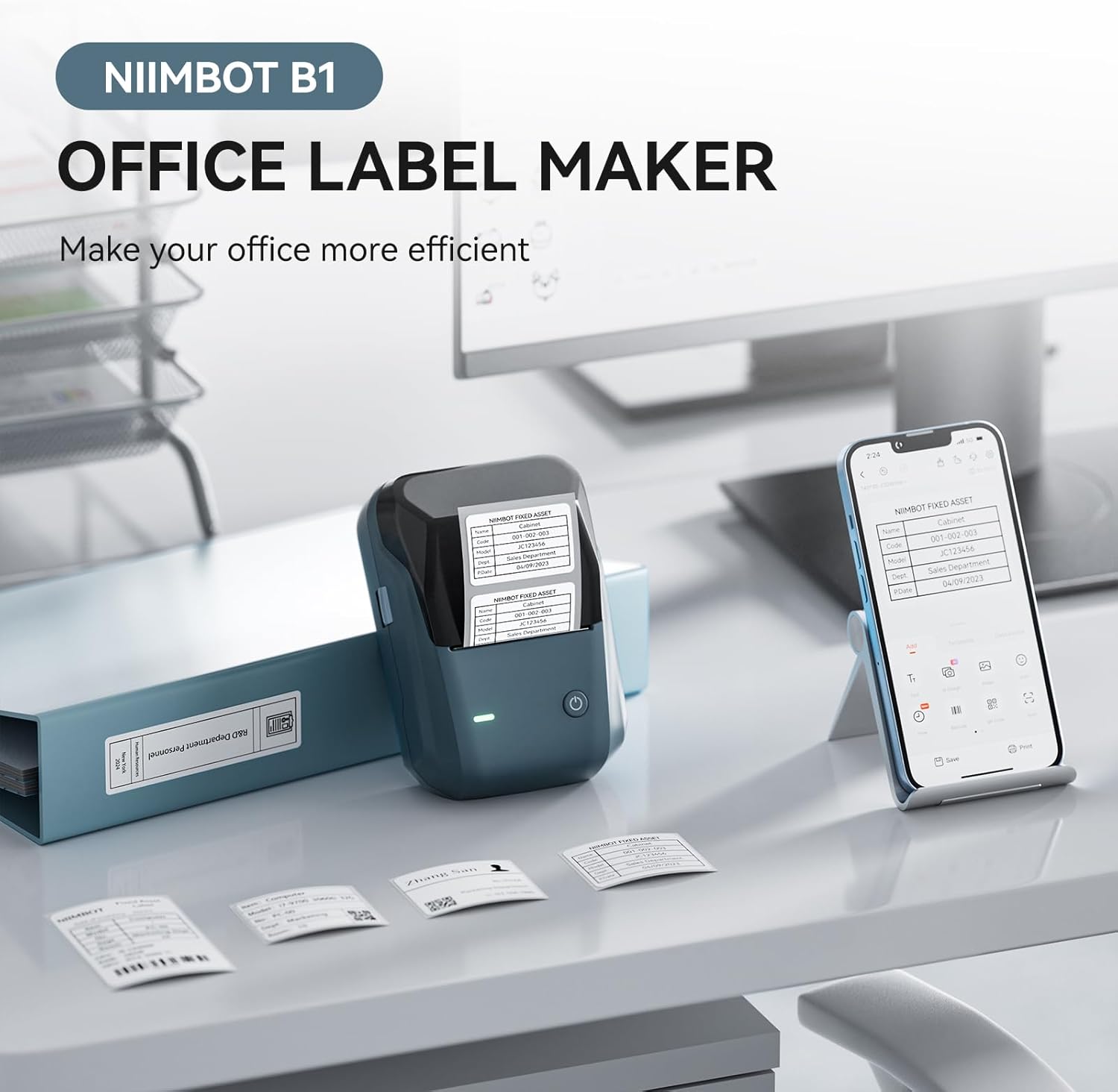 Niimbot B1 MINI LABEL เครื่องพ - Baby Food Label บทวิจารณ์และราคา