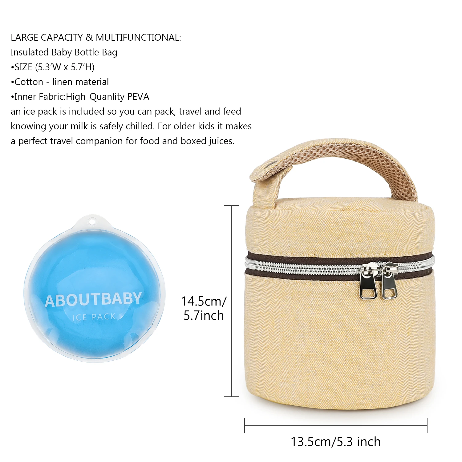 กระเป๋าใส่ขวดนมกันน้ำ รักษาอุณ - Baby Food Equipment บทวิจารณ์และราคา