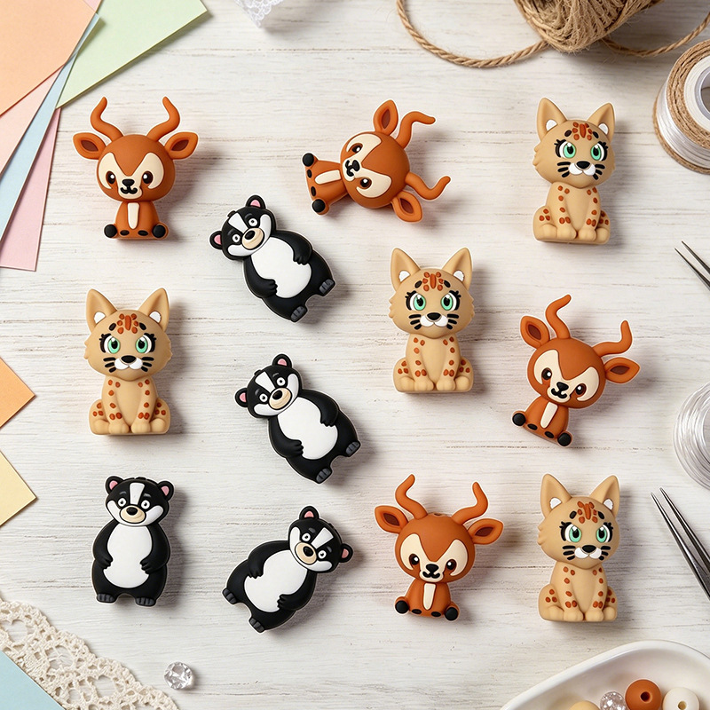 ลูกปัดซิลิโคน 3 มิติ แบบใหม่ 2 - Baby Food Home บทวิจารณ์และราคา