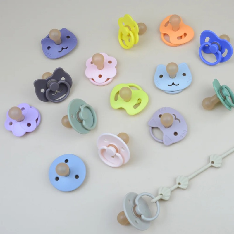จุกนมหลอกเด็ก สองสี หัวกลม หัว - Baby Food Bites บทวิจารณ์และราคา