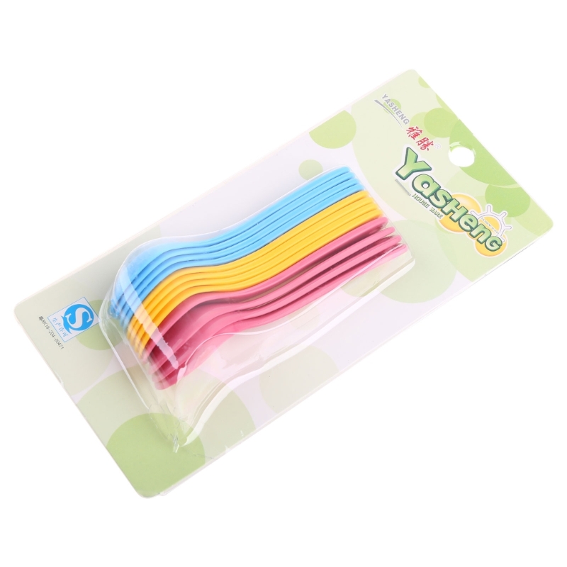 12Pcs เด็กช้อนพลาสติกปลอดภัยเด - Baby Food Utensils บทวิจารณ์และราคา