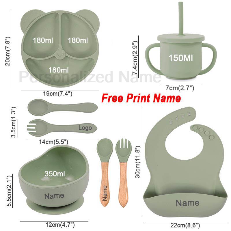 ชุดให้อาหารซิลิโคนสําหรับทารก  - Baby Food Utensils บทวิจารณ์และราคา